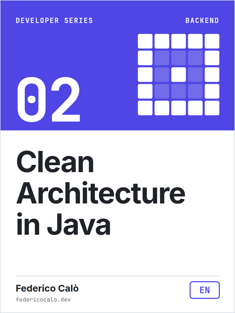 Cover of Clean Architecture in Java