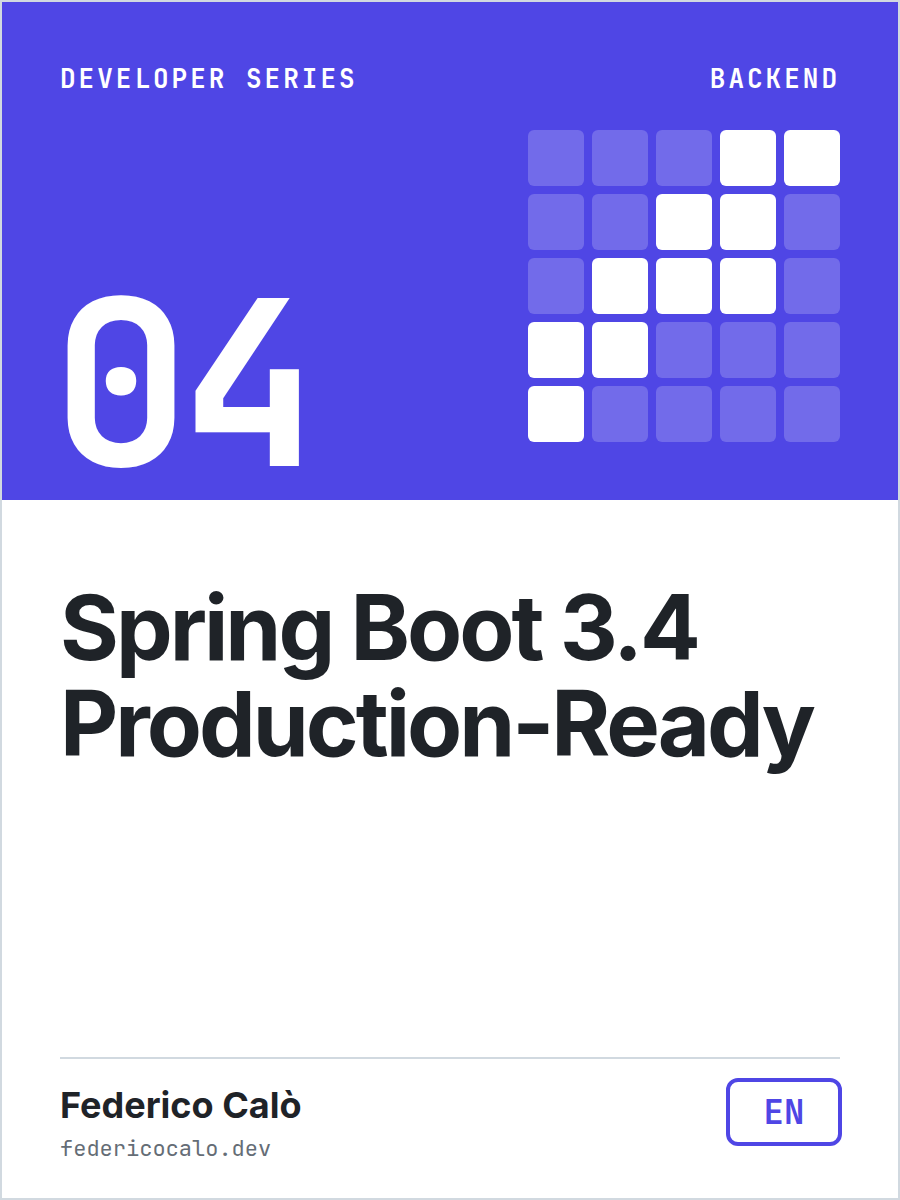 Cover of Spring Boot 3.4 Production-Ready