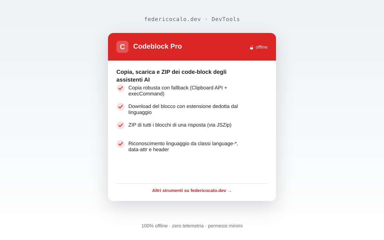 Codeblock Pro