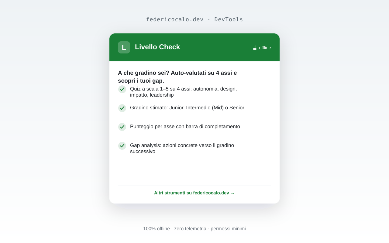 Level Check