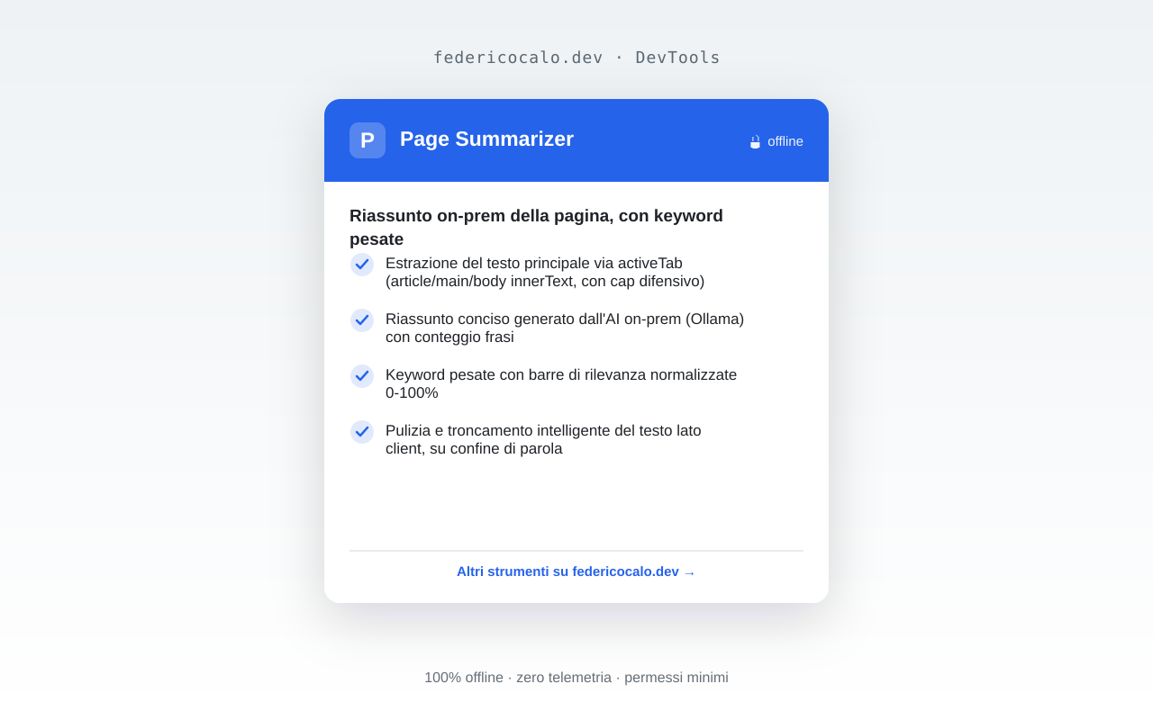 Page Summarizer