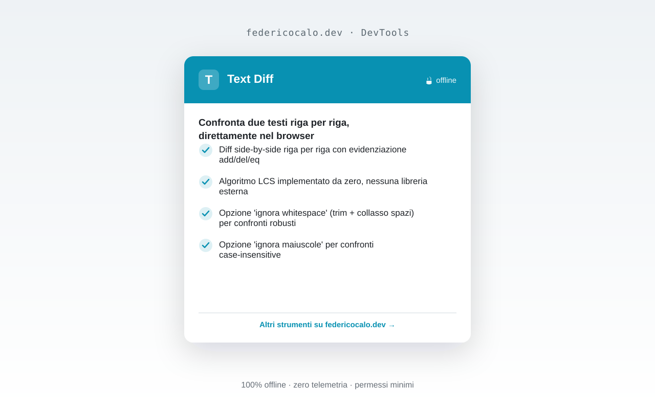 Text Diff